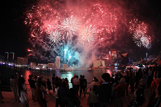 عروض الألعاب النارية