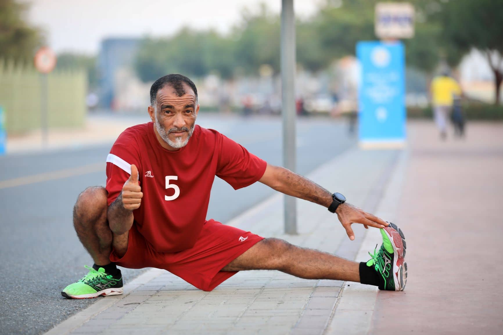 مشارك في تحدي دبي للياقة