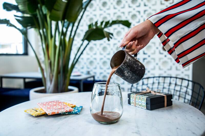  قهوة مع شوكولاتة مرزام 