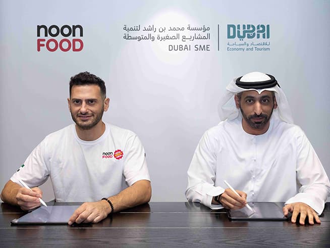 Dubai SME and Noon food sign MoU
