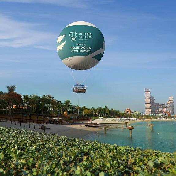 dubai balloon atlantis