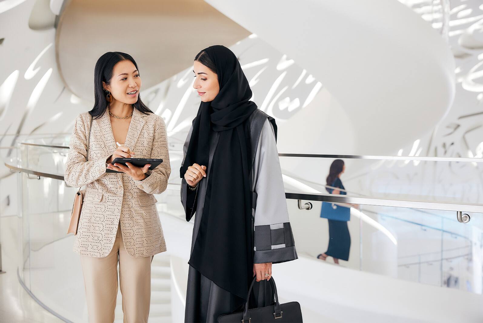 Female Entrepreneurs Inside the Museum of the Future