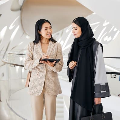 Female Entrepreneurs Inside the Museum of the Future