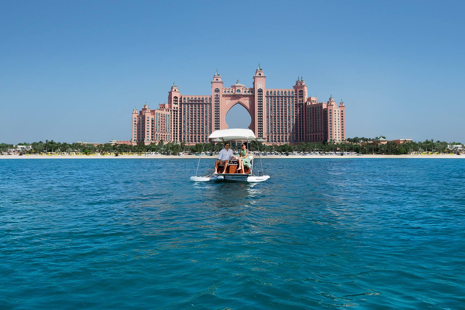 Catamaran cruise at The Pointe Dubai 
