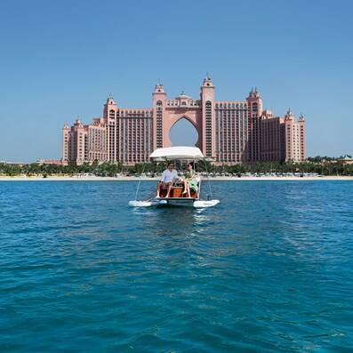 Catamaran cruise at The Pointe Dubai